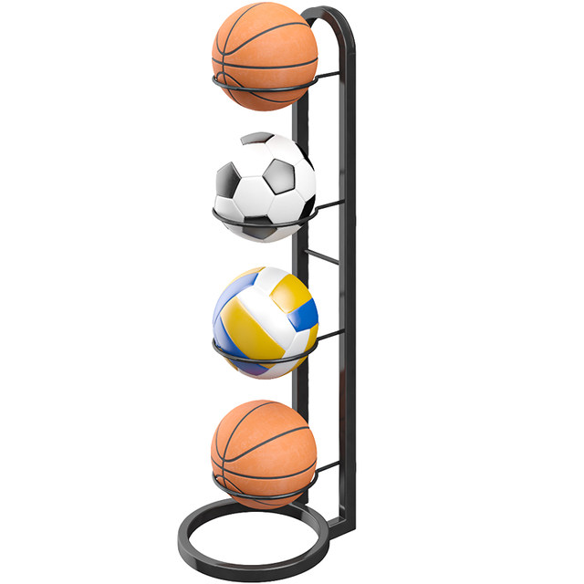 Basketball storage rack household storage basket