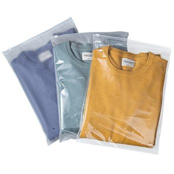 Clothing zipper bag dust-proof and moisture-proof pe scrub