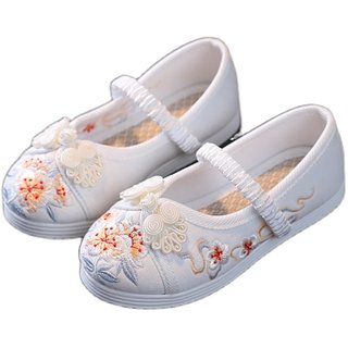 Hanfu shoes, girls' cloth shoes, Chinese style old Beijing