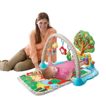 VTech baby pedal piano fitness stand newborn toddler educational early education baby turn over crawling mat as a gift
