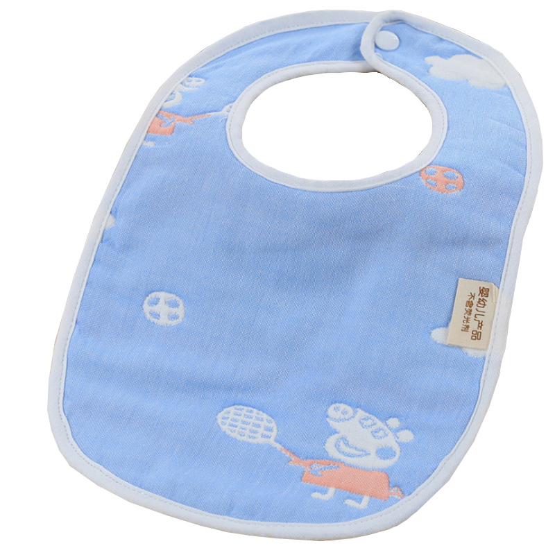 Thin anti-vomiting u-shaped baby saliva wipes for eating