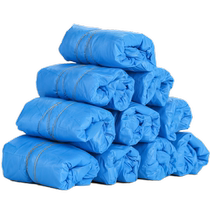 Ultra-thick disposable shoe covers CPE indoor non-slip and wear-resistant household hospitality waterproof rainy day plastic special thickened foot covers