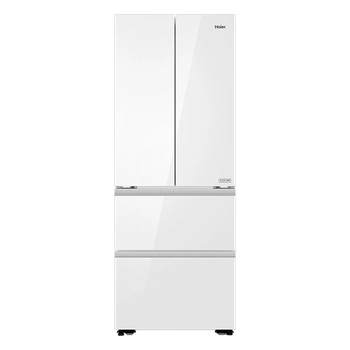 Haier 413L French-Style Four-Door 594 Ultra-Thin Zero-Inset Full-Space Preservation Household First-Class Air-Cooled Refrigerator 497