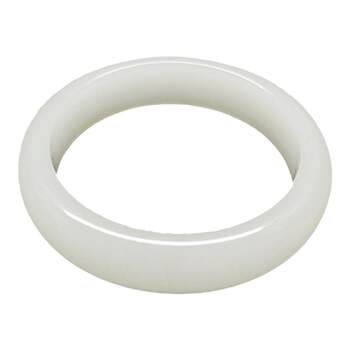 Grade 5a xinjiang hotan mutton-fat jade fairy bracelet jade bracelet