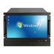 18.5-inch LCD screen all-in-one machine with dual motherboards and dual power supplies