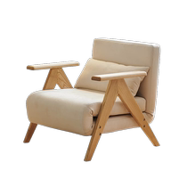 Dongxiong log style sofa bed apartment foldable dual-use single sofa apartment multi-functional small apartment sofa bed