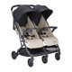 JOOVY twin stroller is lightweight and comfortable for 0-4 years old