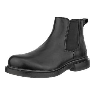 Botas cortas de cuero genuino ecco para hombre, nuevas botas de cuero de negocios transpirables y cómodas de otoño e invierno, city seoul 522354