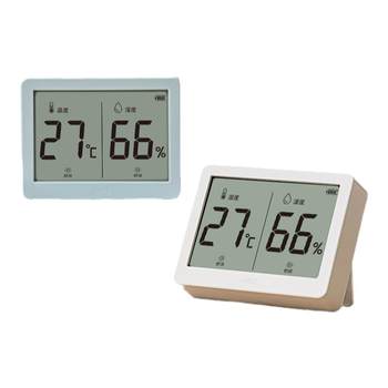 Deli thermometer wall-mounted electronic thermometer