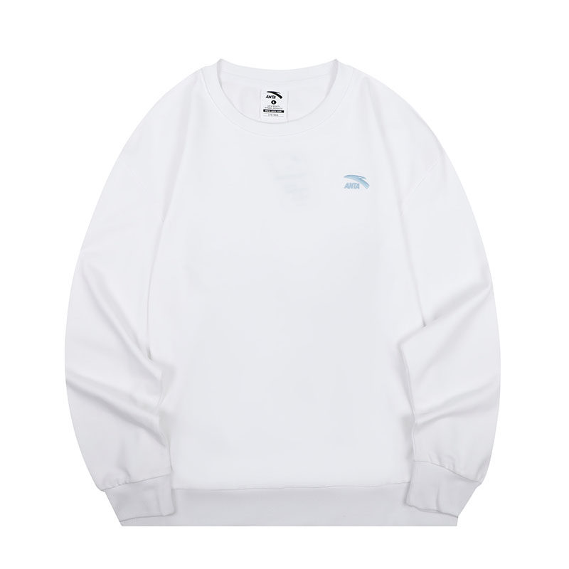 ANTA pullover sports sweatshirt for men loose casual long sleeves