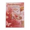 Free cloud space photo album with gilded rose and butterfly classmate album