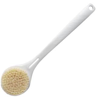 Ca bath brush long handle soft bristle bath brush anti-slip design