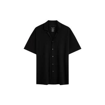 Ck men's embroidered button lapel home pajamas
