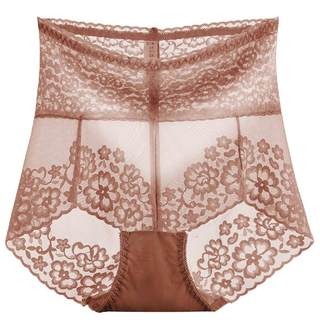 Sexy high waist panties lace belly-tight belly women