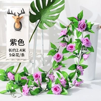 9 голов розовой фиолетовой 2