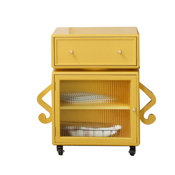 Modern robot side corner sofa side cabinet storage night table creative display cabinet
