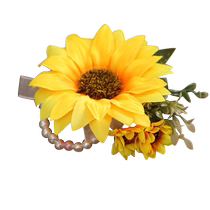 Large sunflower wrist flower forest simulation flower bracelet dance event business guest corsage corsage garland