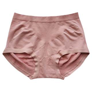 3 pairs of sedna seamless underwear women's medium high waist solid color