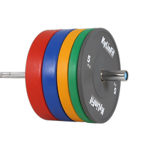 Colorful full film fitness equipment home hip bridge hip thrust training large hole barbell sheet squat deadlift weightlifting sheet