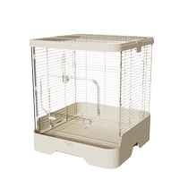 It is suitable for stainless steel bird cages parrot cages large black phoenix and tiger skin peony breeding cages for luxury villas.