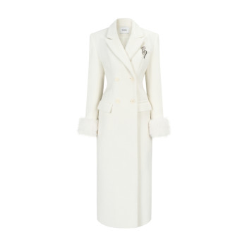 Style first! hiimdai double-sided wool coat