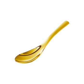 304 stainless steel meal spoon golden meal spoon spoon