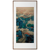 铜师傅 手工錾刻 铜雕画《鸿运连绵》客厅书房玄关装饰画 背景画