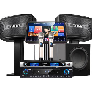 Complete set of modern home KTV audio karaoke machine