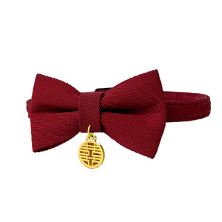 Festive wedding pet gentleman bow tie