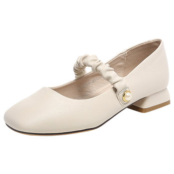Dadong marie jane shoes women's shoes work shoes small leather shoes