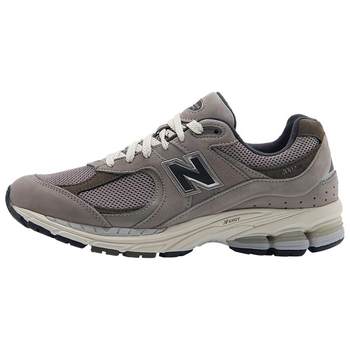 New Balance NB ຂອງແທ້ຜູ້ຊາຍແລະແມ່ຍິງຄູ່ກິລາສີຂີ້ເຖົ່າແບບສະບາຍໆແບບຄລາສສິກ retro ພໍ່ເກີບ M2002RAW