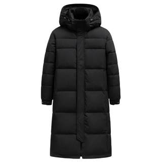 Yaya Men's Down Jacket Hooded Long Jacket