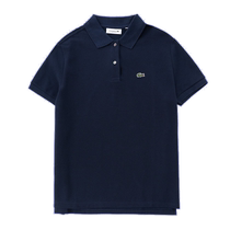 (self-employed) Lacoste French crocodile tennis wearing a lady short sleeve POLO shirt summer business positive shoulder t-shirt