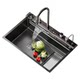 5.0 Thickened Handmade Sink 304 Stainless Steel Ambient Light