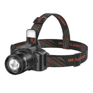 Headlamp 2025 new strong light super bright zoom red and white light