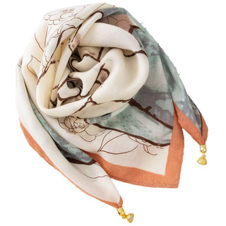 2025新款保暖方巾磁吸扣三角丝巾棉围巾女春秋冬洋气围脖气质百搭