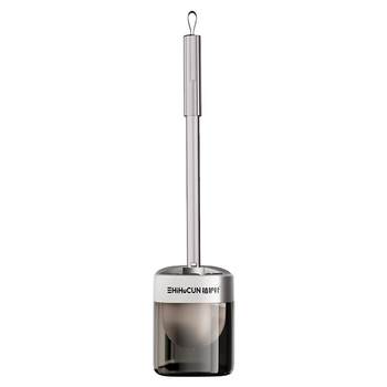 Household brush without dead corners