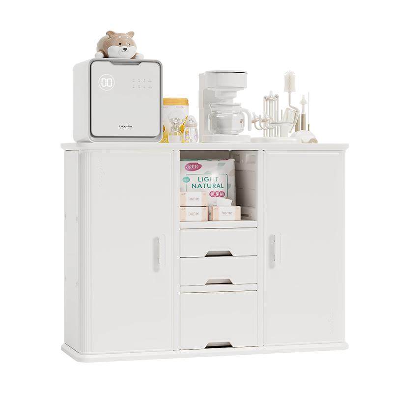 The babyviva feeding table is thick and durable with four-season storage