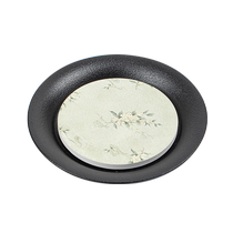 Osmanthus ceramic pot inherits the Chinese ancient style tea saucer water-absorbent purple sand pot holder base pot pad tea tray insulation pad pot holder