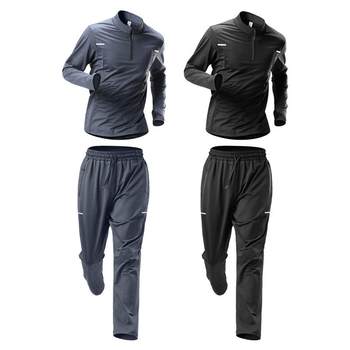 Sports suits for men running and running, morning jogging suits for fitness