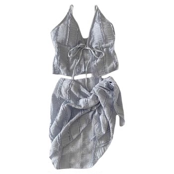 Women's swimsuit korean push-up high-end resort hot spring