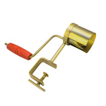 Hand-cranked small corn thresher