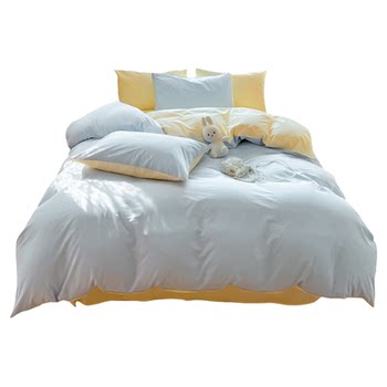 Four-piece bed sheets and quilt cover bedding