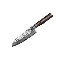 (Self-operated) Xun Dao hand-beaten chefs knife Damascus steel knife kitchen knife for women small chefs knife shell seal