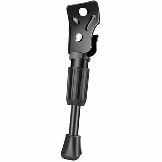 Bicycle foot support bracket single universal parking side support