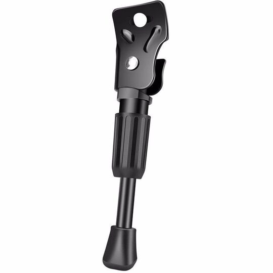 Bicycle foot support bracket single universal parking side support