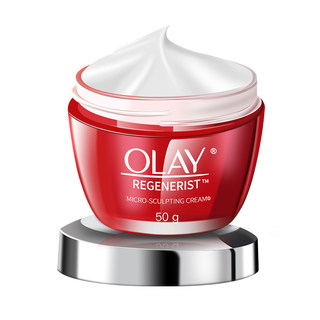 Olay big red bottle cream firms, anti-wrinkles and diminishes fine lines