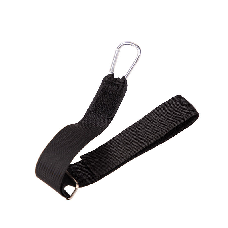 Electric vehicle charger hook anti-falling fixed strap