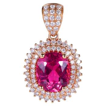 Millais 18k gold jewelry necklace natural colored gems and diamonds