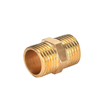 Pure brass paired wire double outer wire joint thread direct 1 minute 2 minute 3 minute 4 minute 6 minute 1 inch adapter water pipe accessories